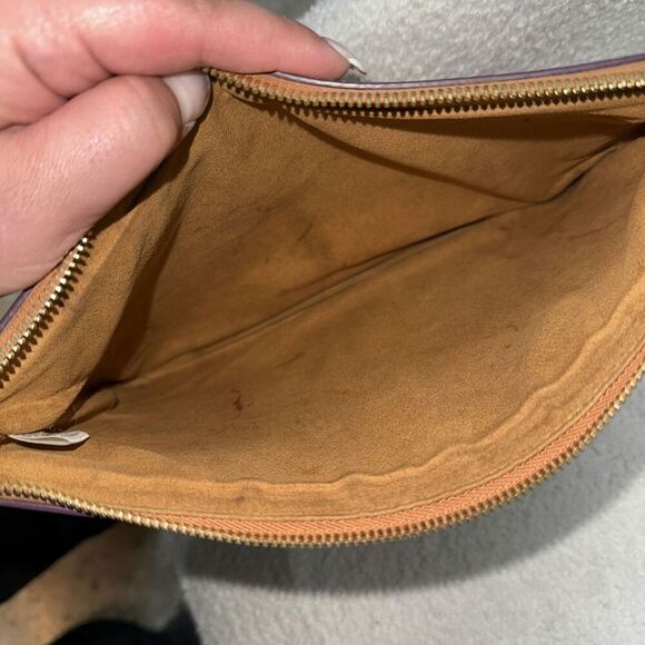 MCM Monogram Pouch Brown Color - Picture 6 of 7